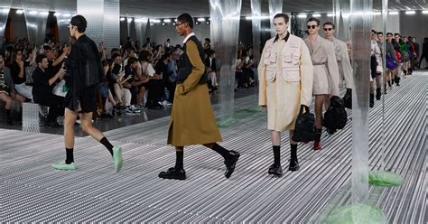 prada fashion show slime|prada clothing for men.